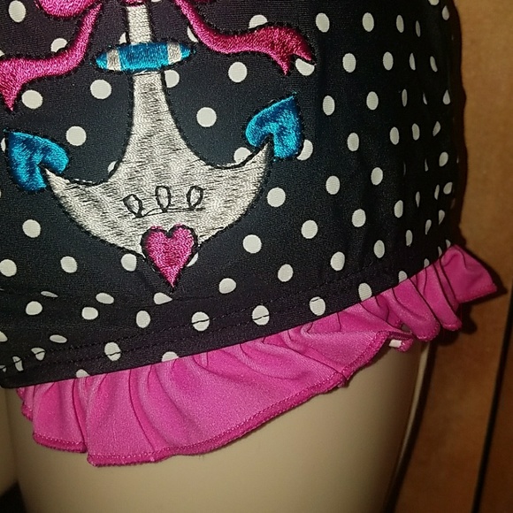 Banjo Cake Anchor High Waist Vintage Anchor Bikini - Picture 6 of 8